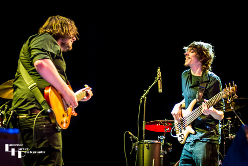 Matt Long on guitar & Adam Pyke on bass