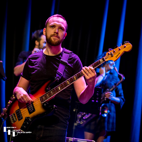Alex Phillips on bass