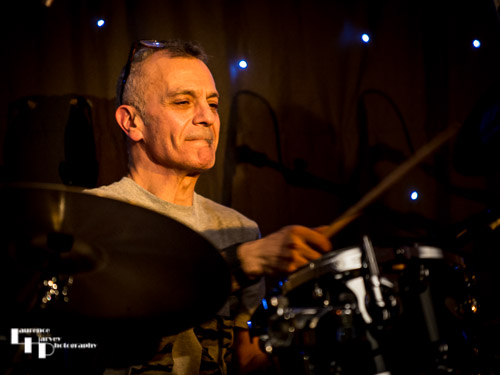 Sol Erza on drums