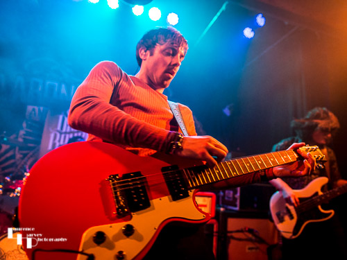 Cal Wymann on lead guitar