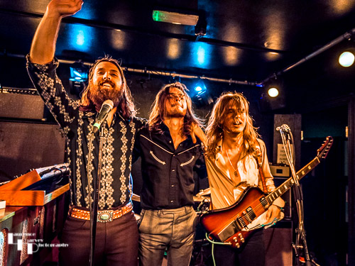 DeWolff take their bows at Our Black Heart