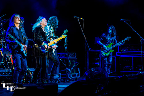 Uli Jon Roth & his band on stage at Hammersmith Apollo