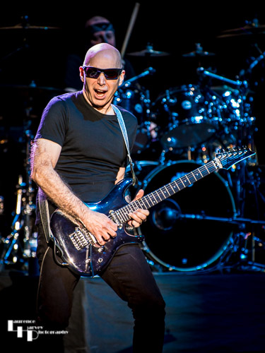 Joe Satriani on guitar