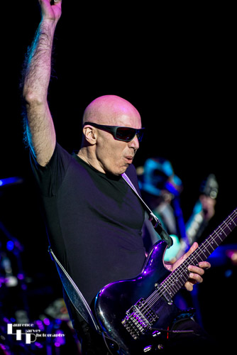Joe Satriani on guitar