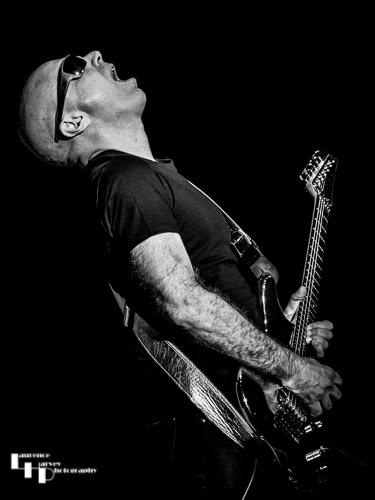 Joe Satriani on guitar