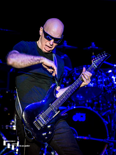 Joe Satriani on guitar