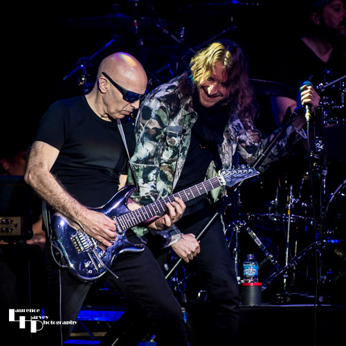 Joe Satriani on guitar & Nicklas Turmann on  vocals