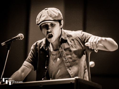 Greg Coulson on vocals on keys