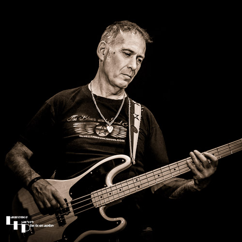 Derek White on bass