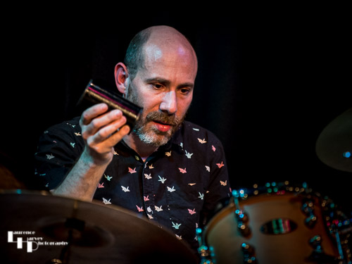 Sam Kelly on drums
