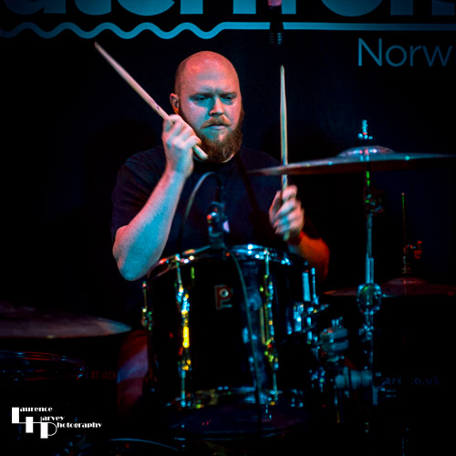 David Thomas on drums