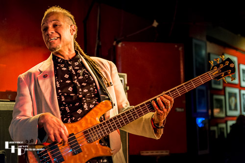 Lenny Bradford on bass