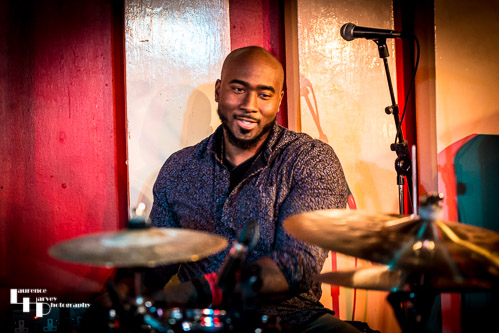 Byron Kane on drums