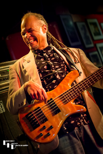 Lenny Bradford on bass