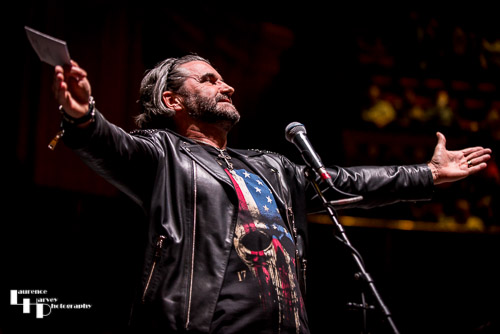 Planet Rock's Paul Anthony, compere for the night