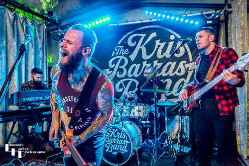 Kris Barras Band on stage at Thousand Island