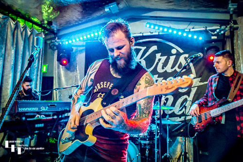 Kris Barras Band on stage at Thousand Island