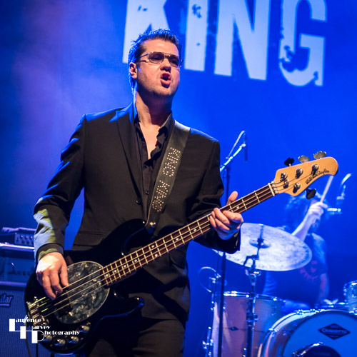 Lindsay Coulson on bass