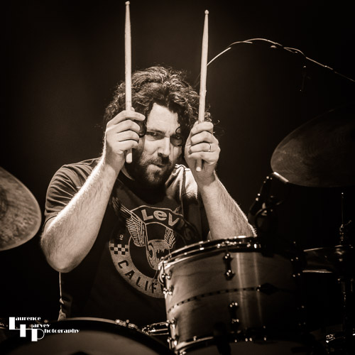 Wayne Proctor on drums