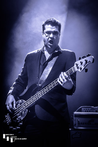 Lindsay Coulson on bass