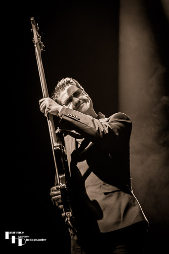 Lindsay Coulson on bass