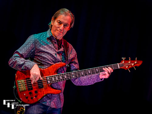 Eddie Masters on bass