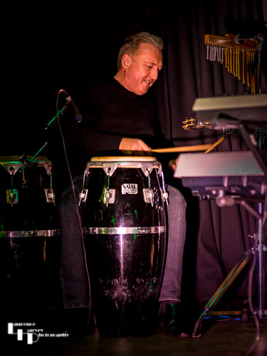 Steve Vintner on percussion