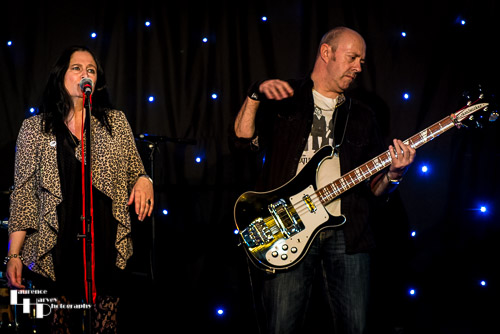 Sophie Lindsay on vocals & Trev Turley on bass