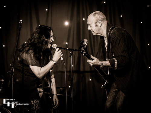 Sophie Lindsay on vocals & Trev Turley on bass