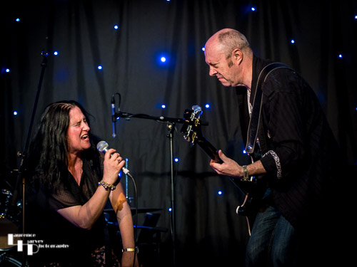 Sophie Lindsay on vocals & Trev Turley on bass