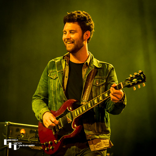 Ben Edwards on vocals and rhythm guitar