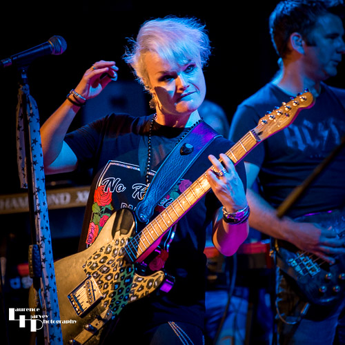 Rebecca Downes on vocals & guitar