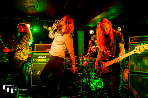 Switch Blade City on stage at The Underworld