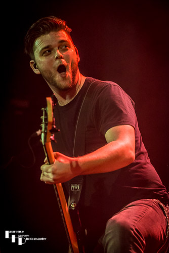 Kieron Conroy on bass