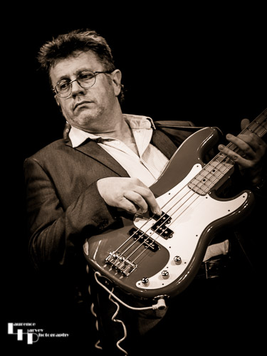 Mike Steed on bass