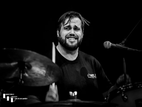 David Tettmar on drums