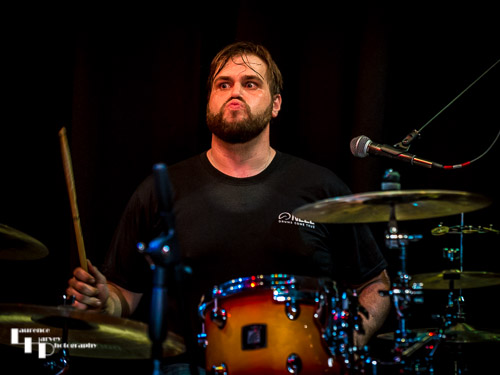 David Tettmar on drums