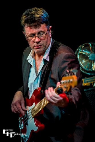 Mike Steed on bass
