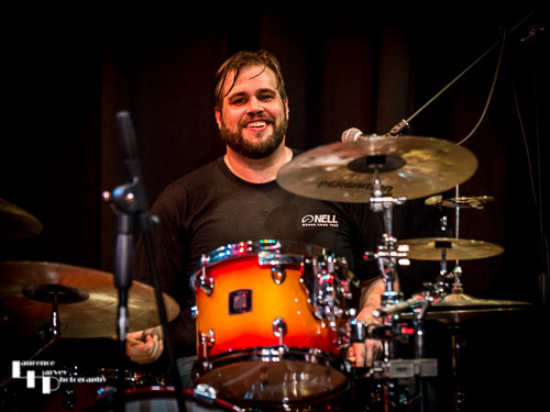 David Tettmar on drums