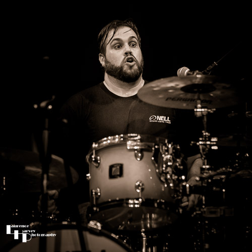 David Tettmar on drums