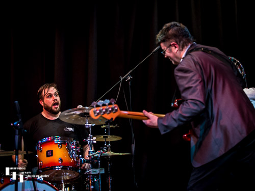 David Tettmar on drums & Mike Steed on bass