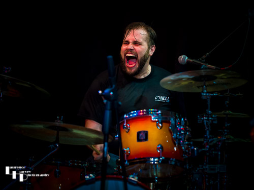 David Tettmar on drums