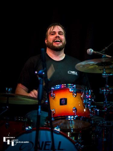 David Tettmar on drums