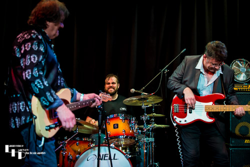 Bill Mead on guitar, David Tettmar on drums & Mike Steed on bass