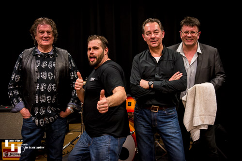 The Sharpeez: Bill Mead on guitar and lead vocals, David Tettmar on drums, Loz Netto on guitar & Mike Steed on bass
