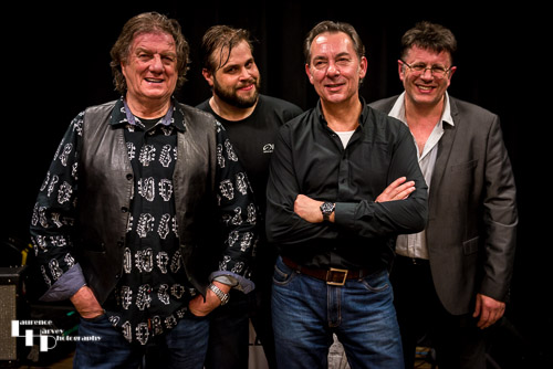 The Sharpeez: Bill Mead on guitar and lead vocals, David Tettmar on drums, Loz Netto on guitar & Mike Steed on bass
