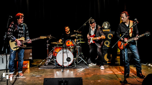 The SharpeeZ on stage at The Limelight Theatre