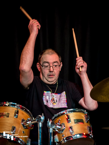 Russ Chaney on drums