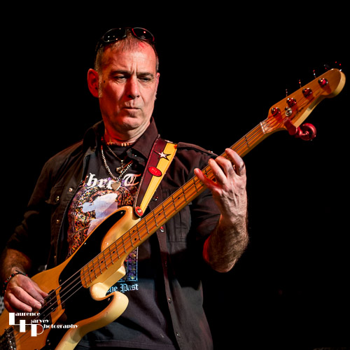Derek White on bass
