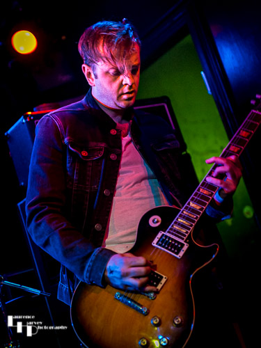 Adam Mackie on lead guitar